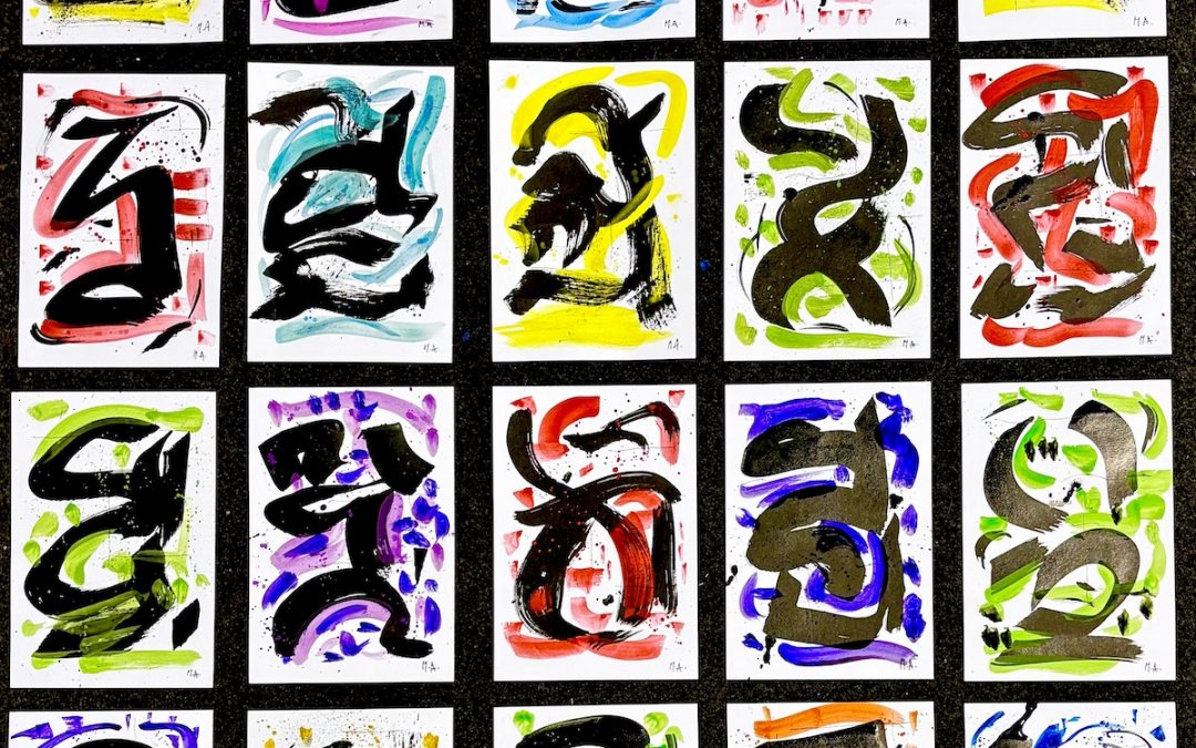 POEMS: Dialogues between color and gesture